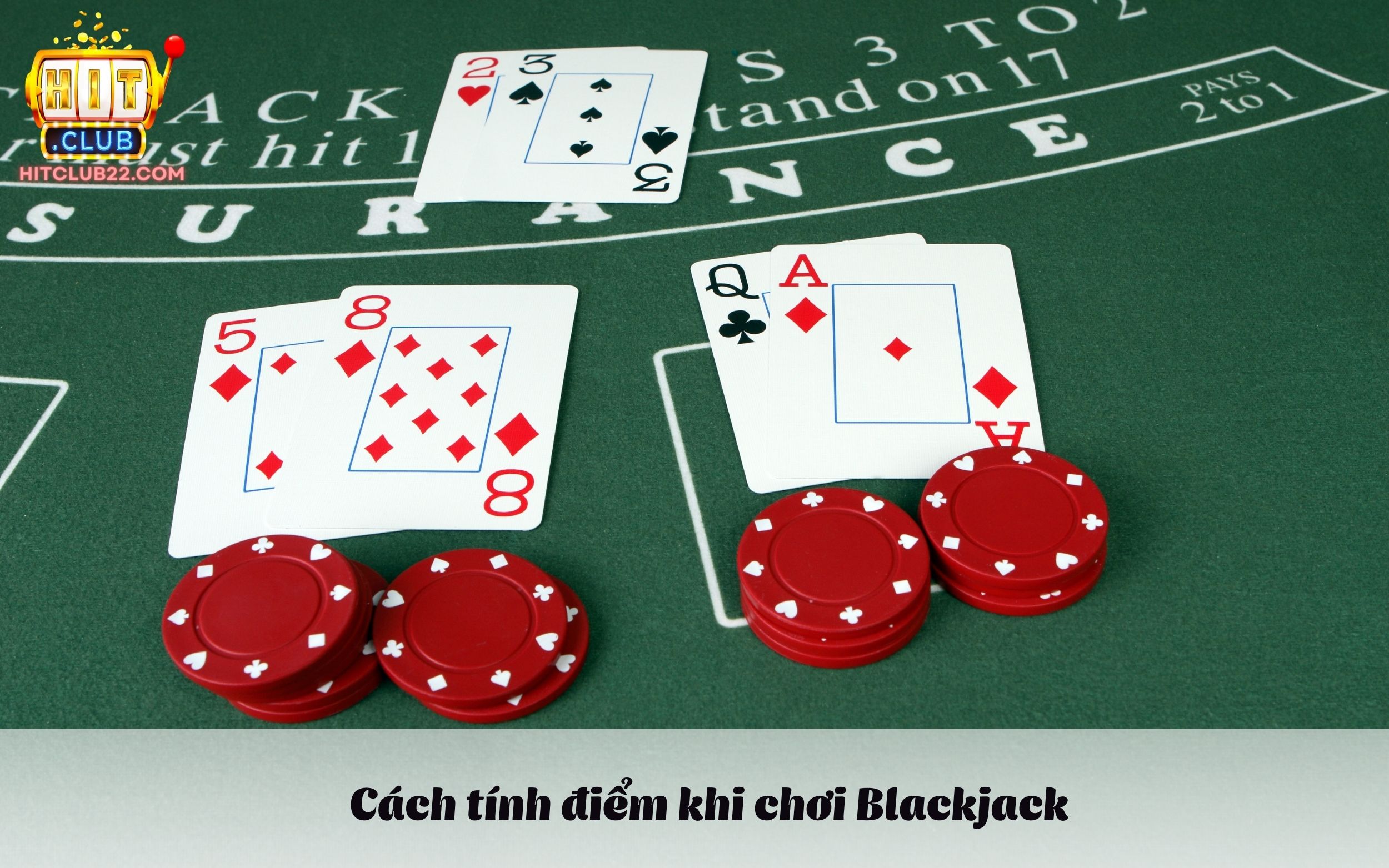 Quy Định Về Tính Điểm Của Lá Bài Khi Chơi Blackjack